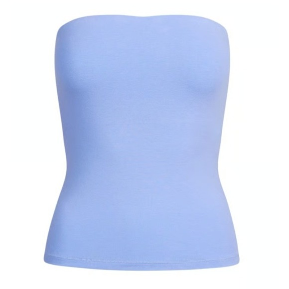 SKIMS Tops - Skims Cotton Jersey Tube Top Blue Violet TP-TUB-9645W Small Strapless Tank